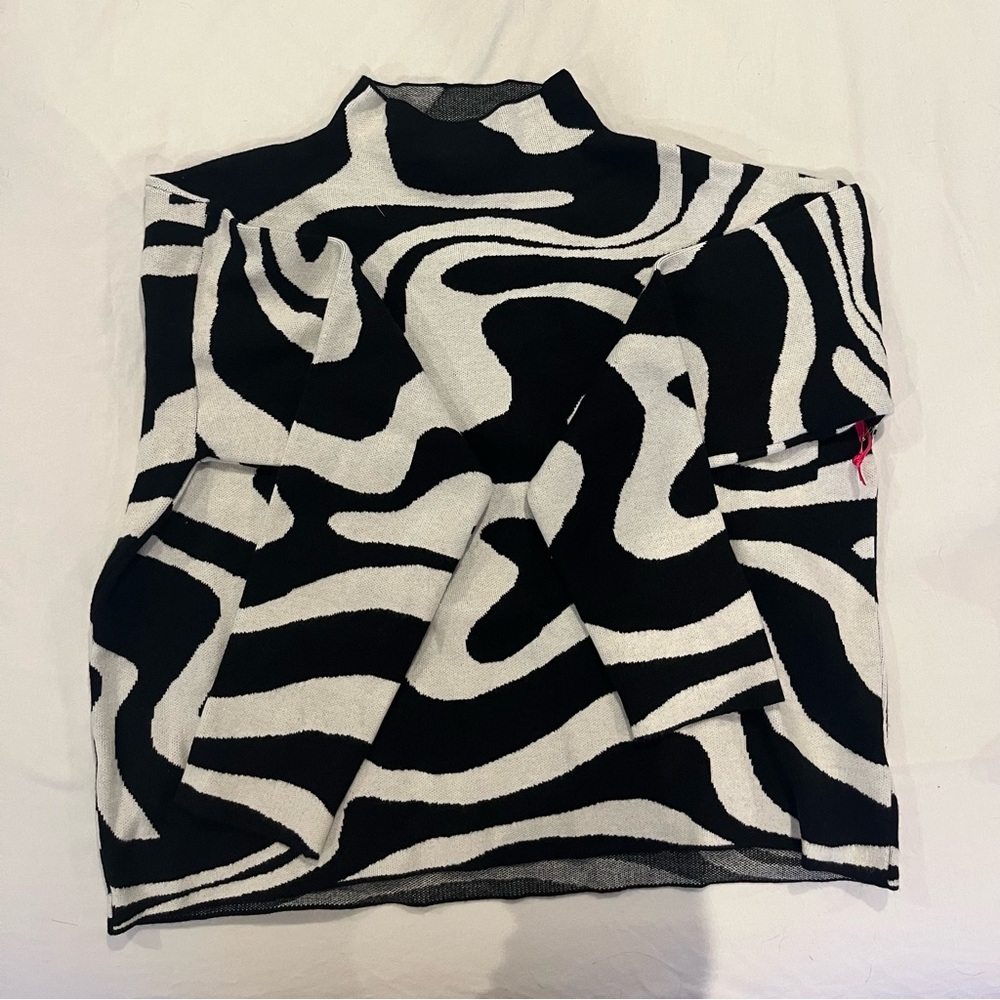 Black and White Sweater- NWT